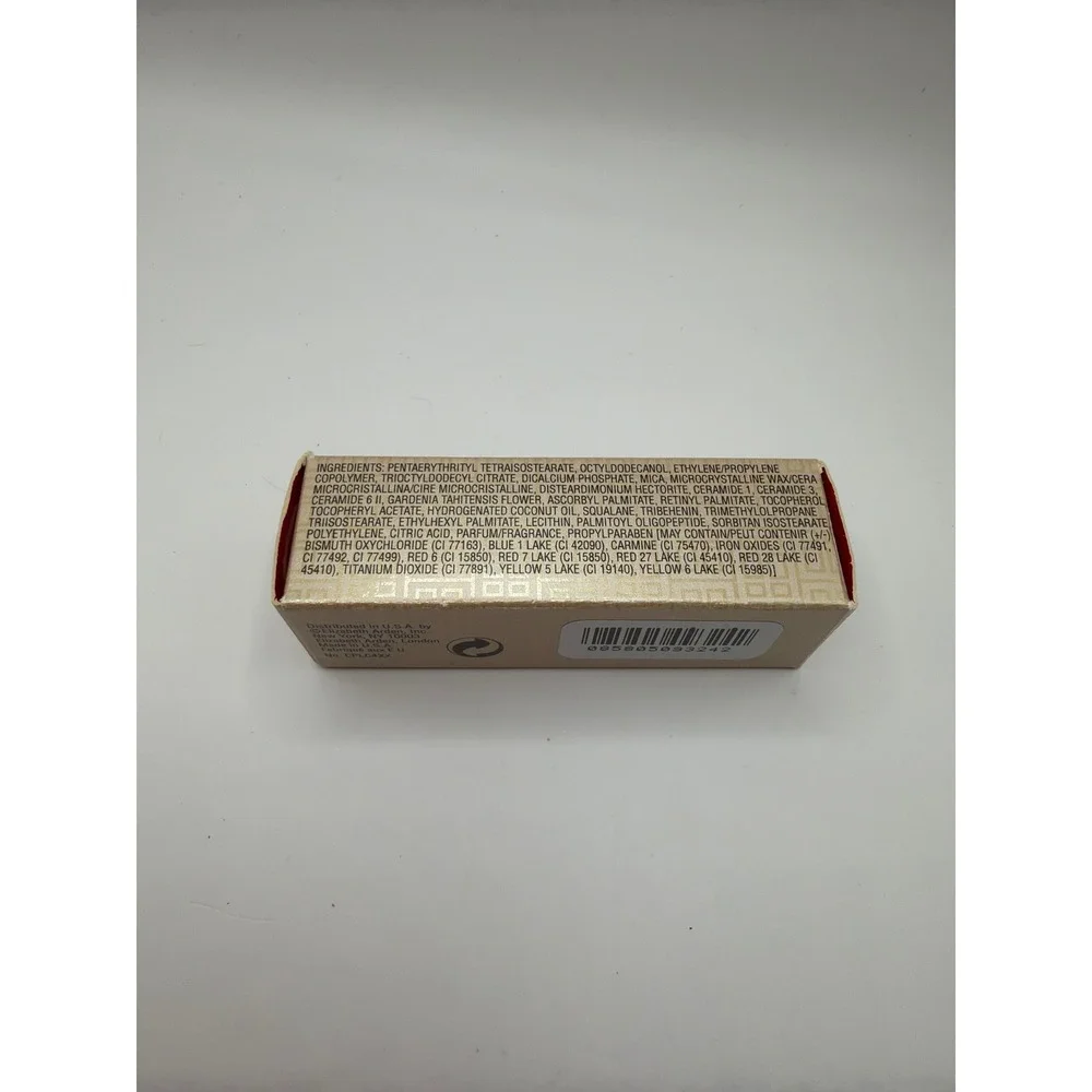 NIB Elizabeth Arden Ceramide Plump Perfect‎ Lipstick Perfect Scarlet 23 0.12oz